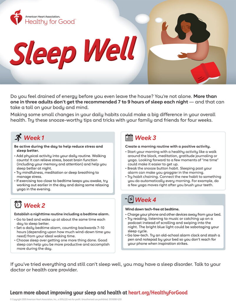 How Do You Stay Healthy And Get Enough Sleep?