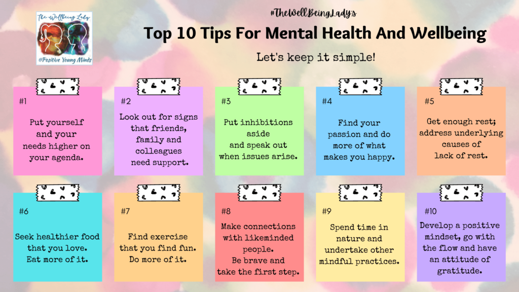 What Are 10 Tips That Are Insightful For Mental Health?