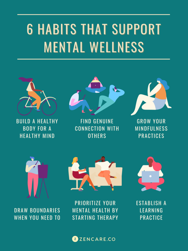 What Are 4 Habits For Better Mental Health?