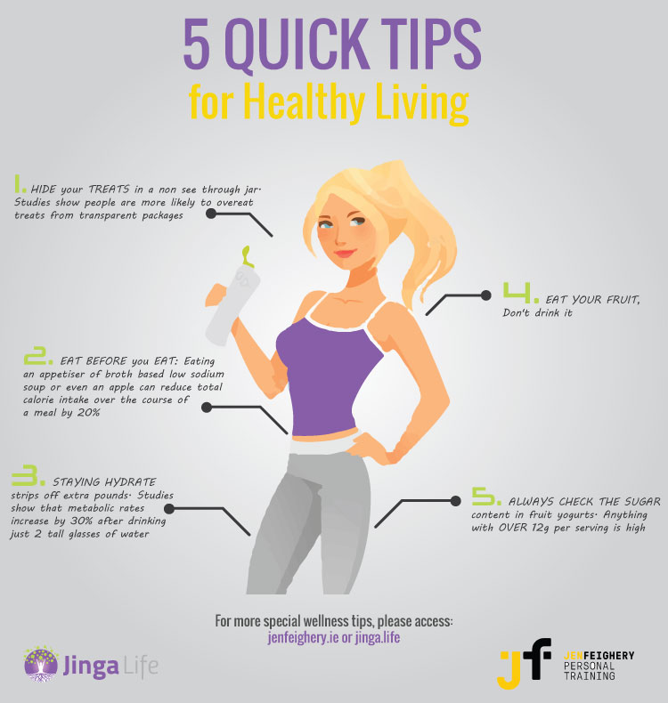 What Are The 5 Steps For Healthy Living?