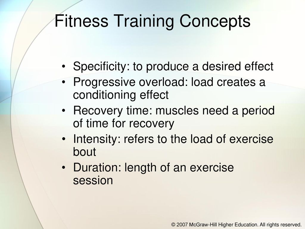 What Are The Basic Fitness Concepts?