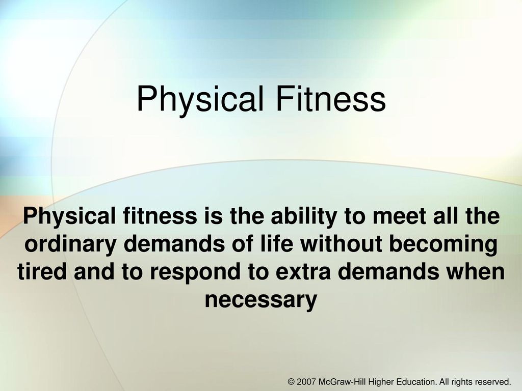 What Are The Basic Fitness Concepts?