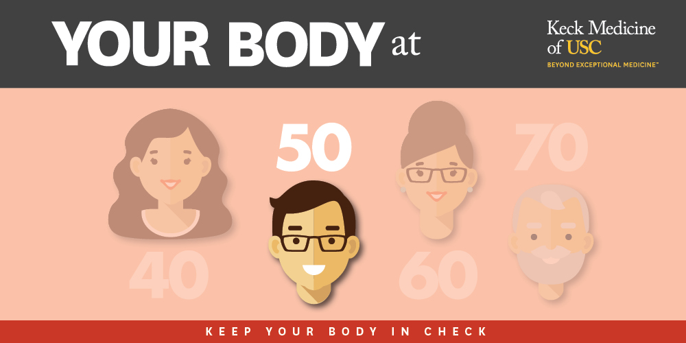 What Happens To Your Body At Age 50?