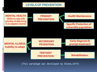 What Is Primary Prevention Of Mental Health?